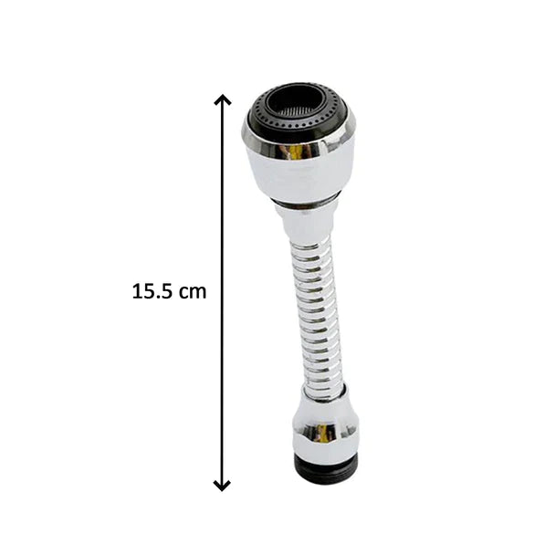 0567a Flexible 360 Degree Stainless Steel Faucet Turbo Flex Sprayer Water Extender for Easy Clean Sink Water Saving Extension Jet Stream Spray Setting Faucet for Kitchen/Bathroom 0567a Flexible 360 Degree Stainless Steel Faucet Turbo Flex Sprayer Water Extender for Easy Clean Sink Water Saving Extension Jet Stream Spray Setting Faucet for Kitchen/Bathroom